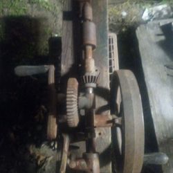 Vintage Wall Drill Press
