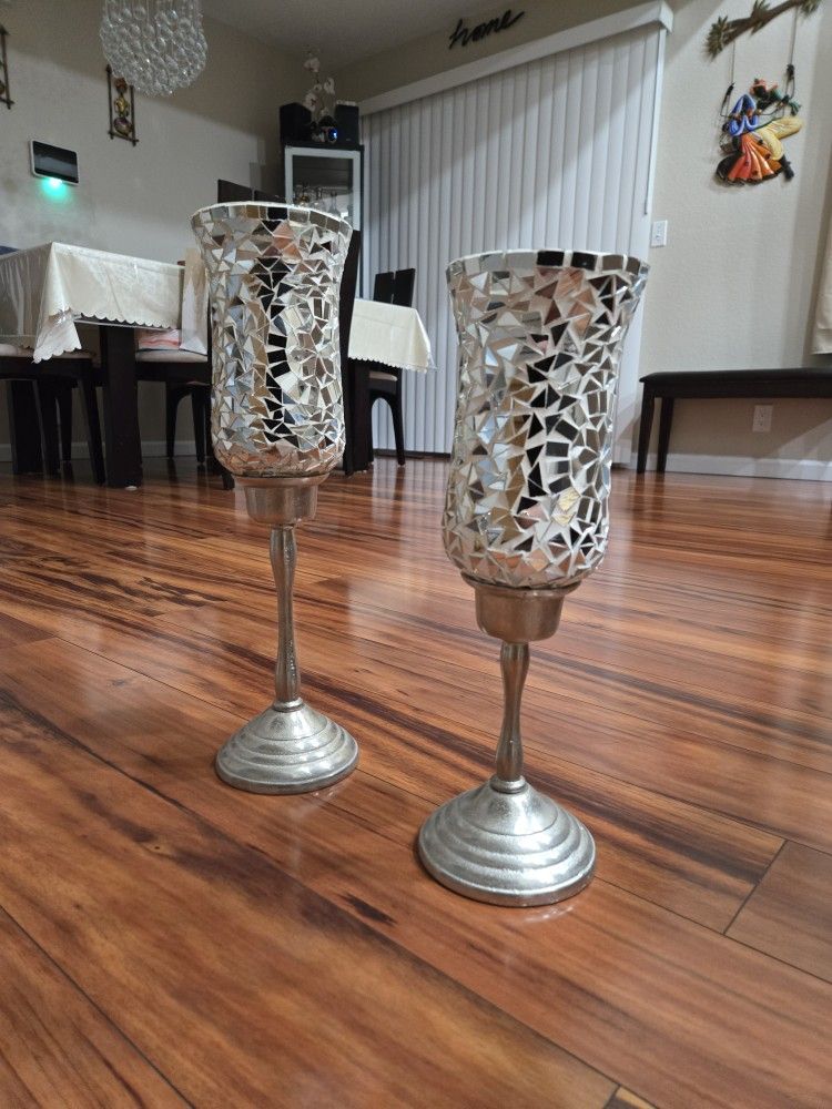 Siver Metal Vase