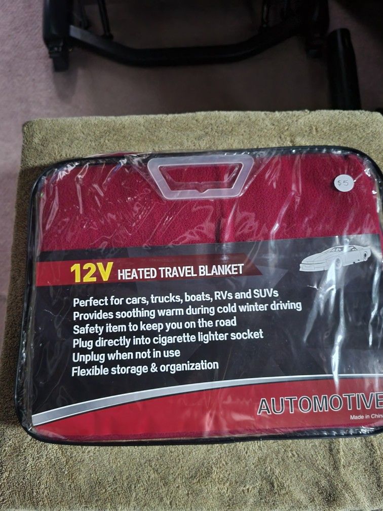 Heated Travel Blanket