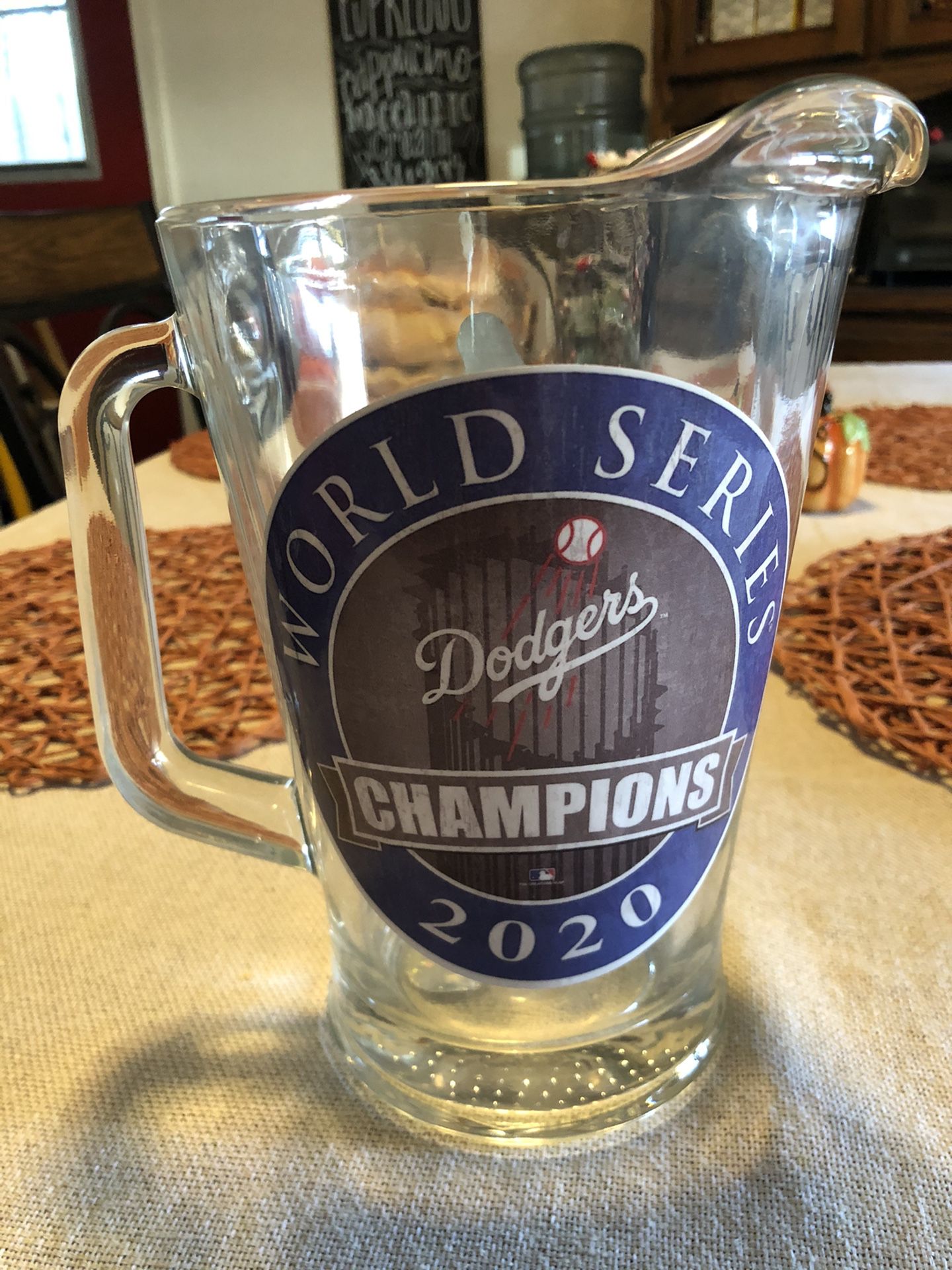 Dodgers World Series Championship Pitcher
