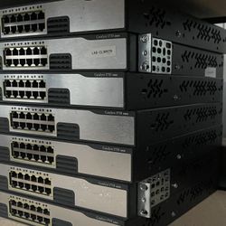 Cisco WS-C3750G-24T-S Switch 24 Port Layer 3 Gigabit EnterpriseSwitch 