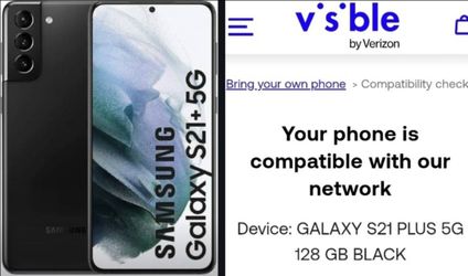 Samsung Galaxy S21 Plus 5G 128GB CDMA-GSM Unlocked Verizon/Total Wireless/AT&T/T-Mobile/StraightTalk/Simple Mobile