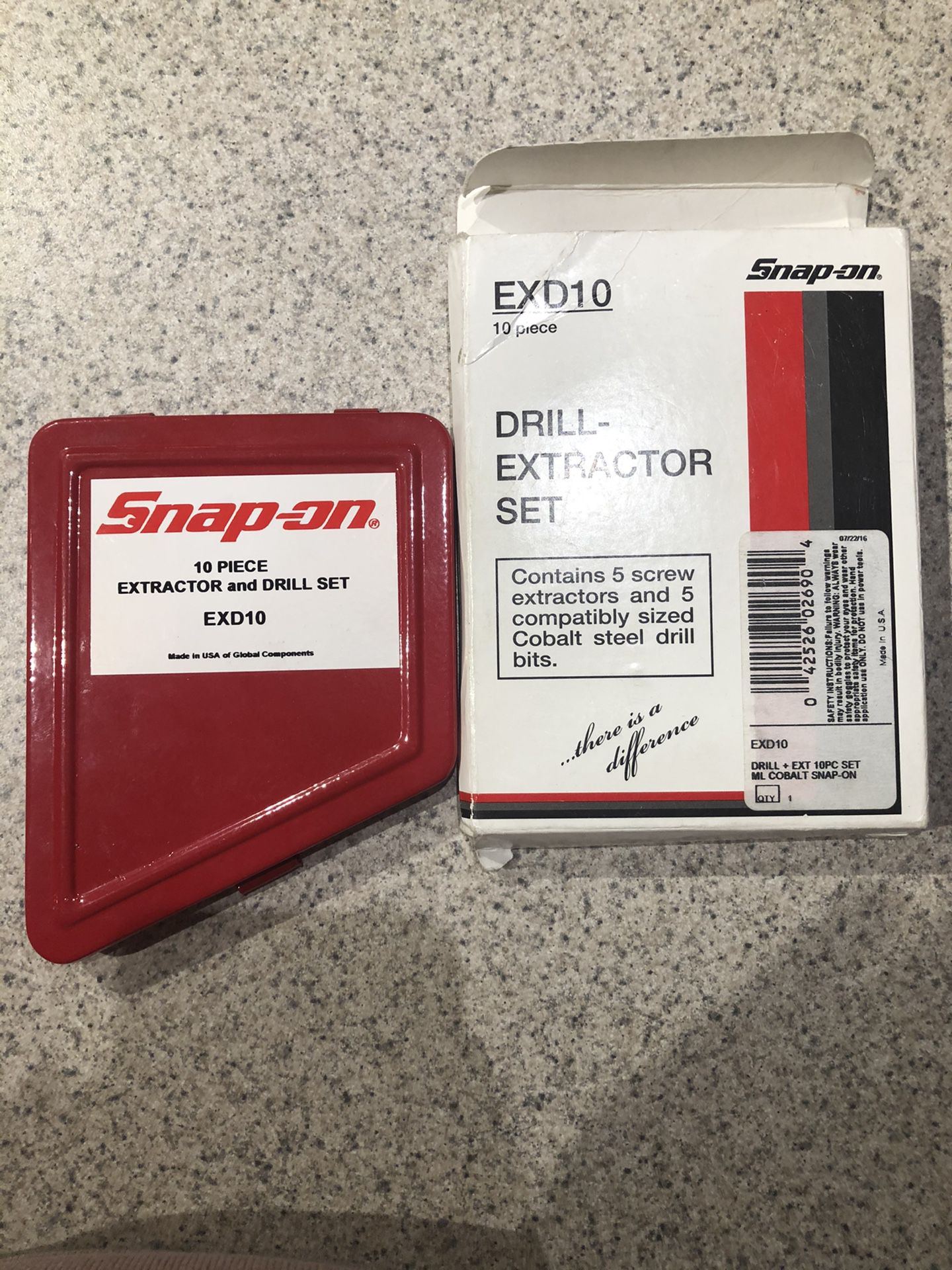 Like New Snap-on Drill Extractor Set