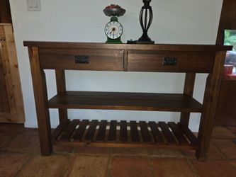 Mid Tier Console table