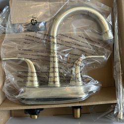 New Gold Sink Faucet