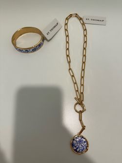 St. Thomas Necklace & Bracelet