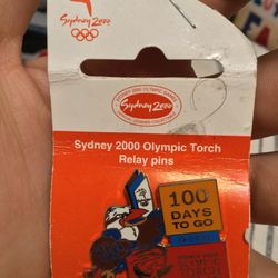 2000 Sydney Olympic Torch Relay Pin