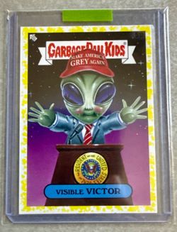 🌟 2020 Garbage Pail Kids 35th Ann YELLOW Grey Party Artie 51a GPK