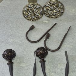 Decorative Holdbacks or Hooks