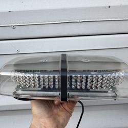 240 LED Amber White Safety Warning Flashing Strobe Light Snow Plow Service Truck