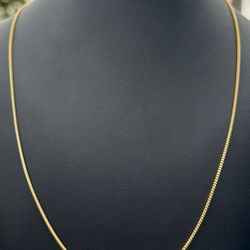 New Jewelry 14k yellow gold Franco necklace chain 22" 1.20mm width