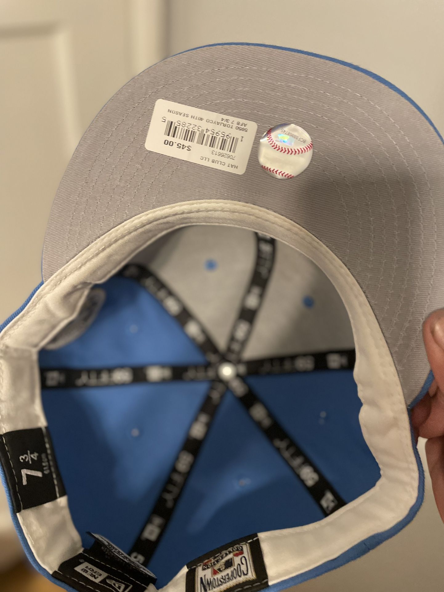 Hat Club Exclusive SOLD OUT Toronto Blue Jays Aux Pack Drake 59fifty New  Era Fitted Hat Baby Blue with OG Grey t UV •SOLD OUT EXCLUSIVE LIMITED RELE  for Sale in Whittier