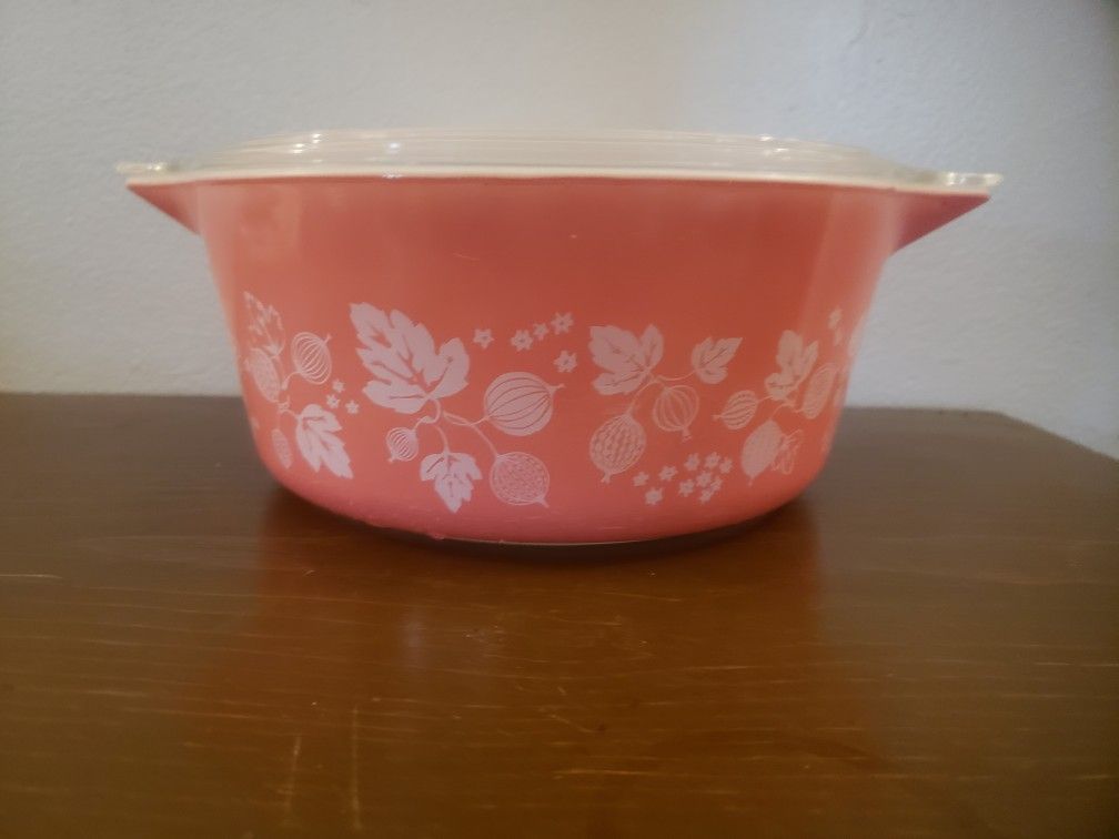 Pink Gooseberry Pyrex 475