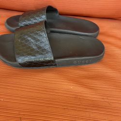 Black Gucci Slides