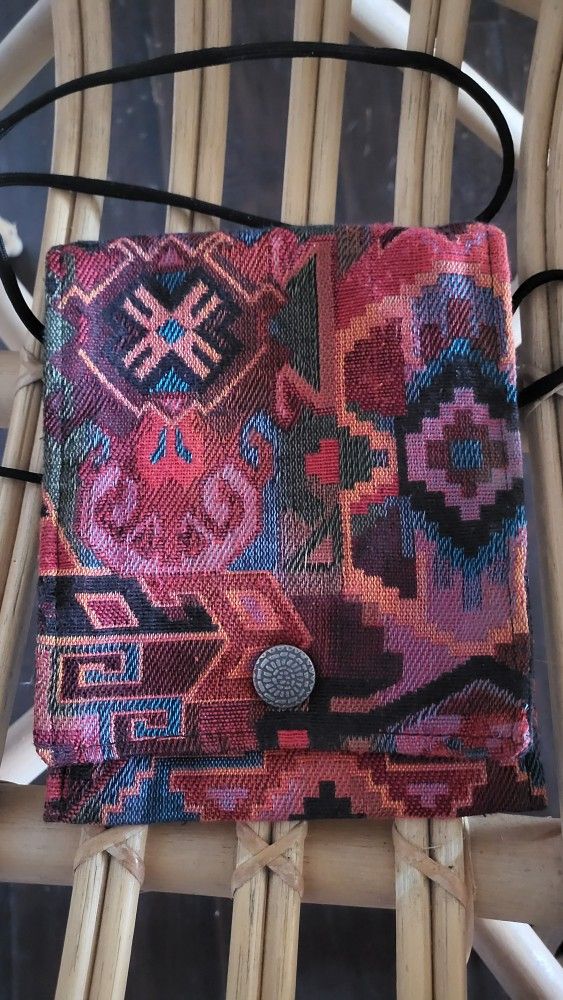 Maruca Crossbody Shoulder Tapestry Fabric Bag Boulder Colorado