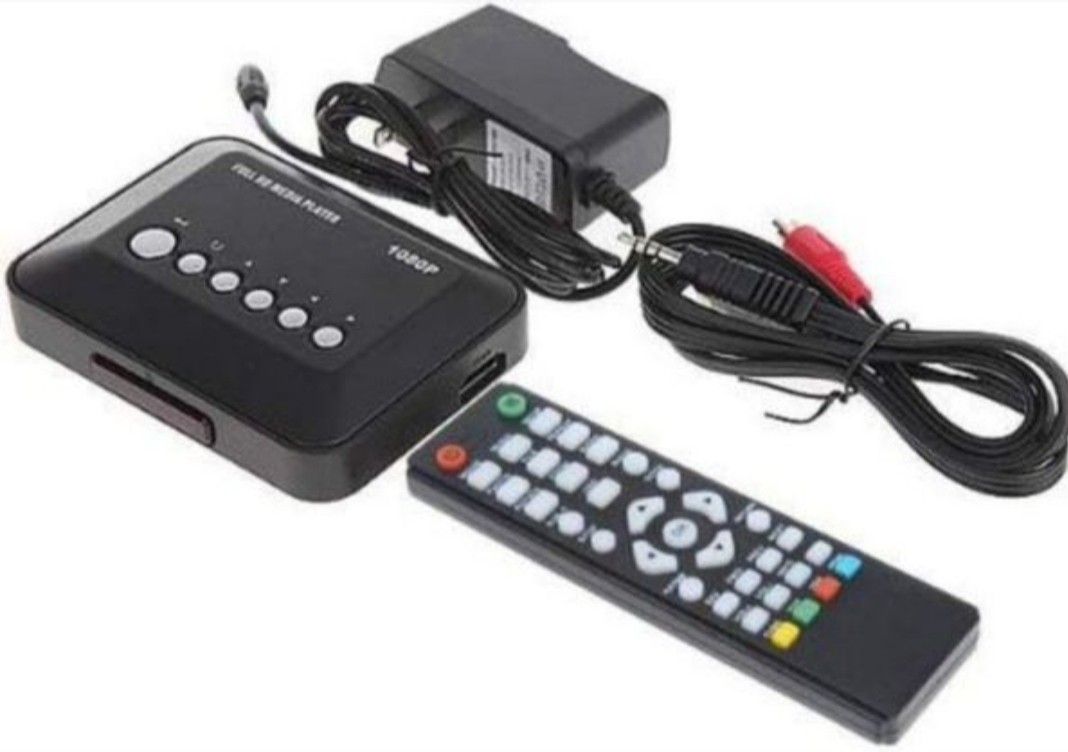 MP018-F10 1080P HD Media Player with HDMI/SD Card Slot/AV Port