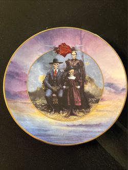 Grateful Dead collectible plate, limited edition