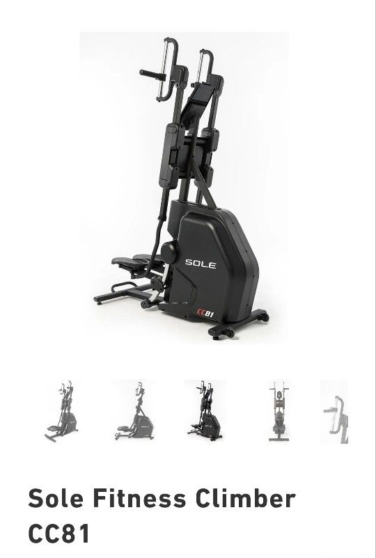 Sole Fitness Climber Cc81 Like New