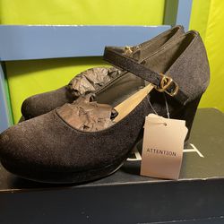 Brand New Never Used Black Heels And Still Has Tags!