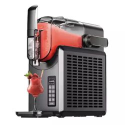 88 oz. Slushie Snow Cone Machine with HyperFreeze Technology, Frozen Drink Maker, 5 Smart Modes, No Ice Needed in Black