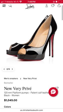 New Very Privé Red Bottoms