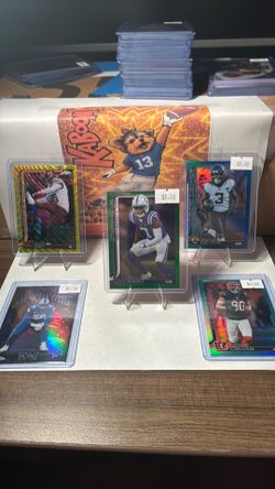 10 Card Topps Chrome Numbered Lot