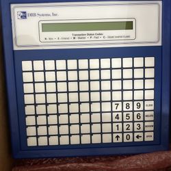 DRB ENTRANCE BLUE KEYPAD CAR WASH