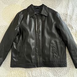 Tommy Hilfiger Leather Jacket XXL 