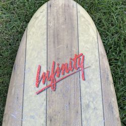Infinity Balsa Wood Surboard 8 Foot For Sale