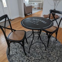 Bistro Table and Chairs 