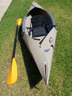Tucktec Folding Kayak with Folding Paddle.