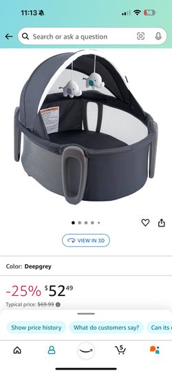 Baby Dome Portable Bassinet