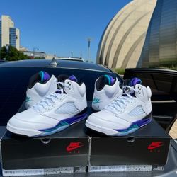Jordan 5s Grape
