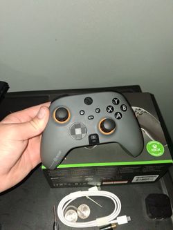 SCUF Gaming Xbox Controller Gray Orange