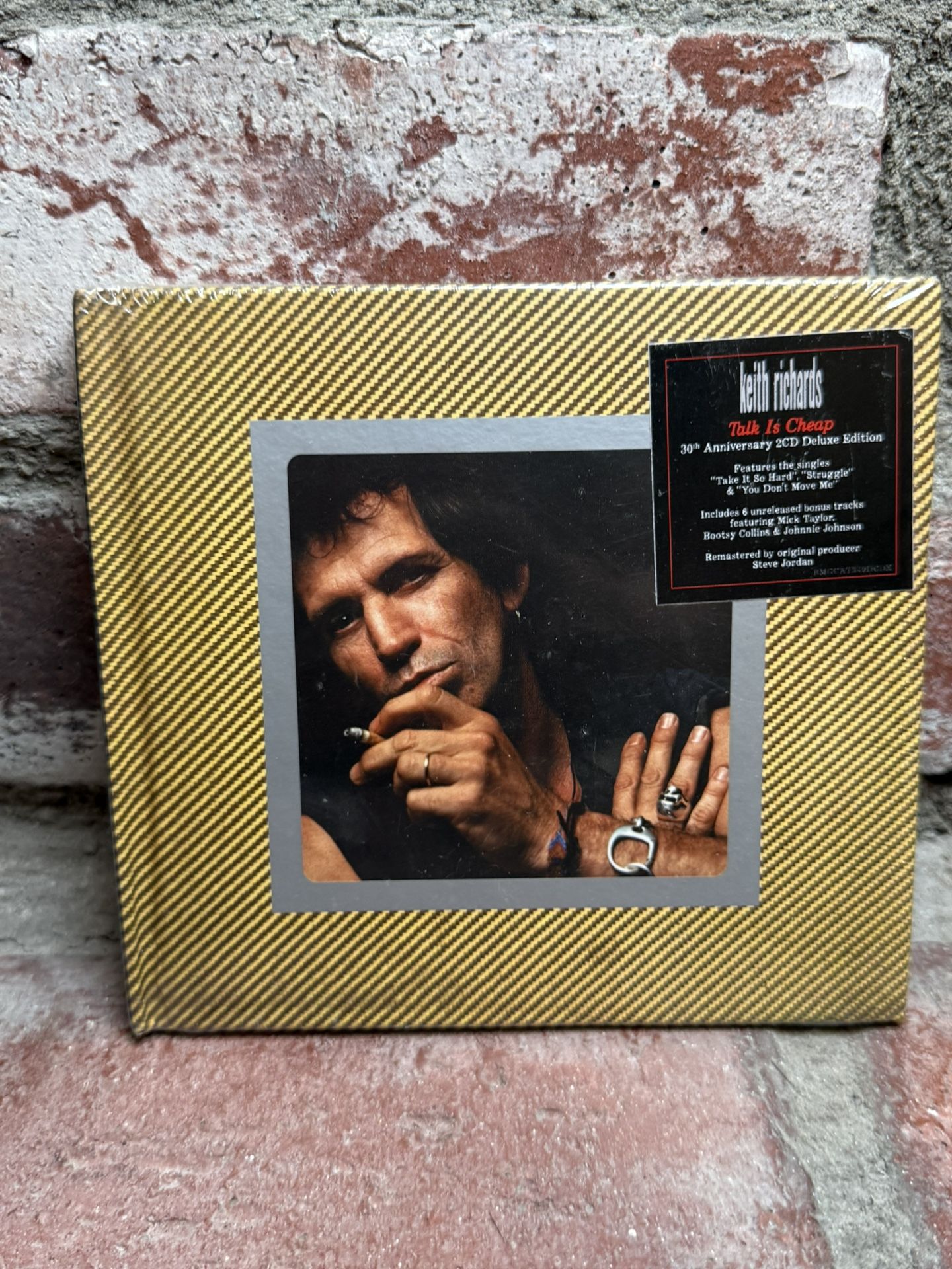 KEITH RICHARDS BRAND NEW SEALED 30TH ANNIVERSARY 2CD SET