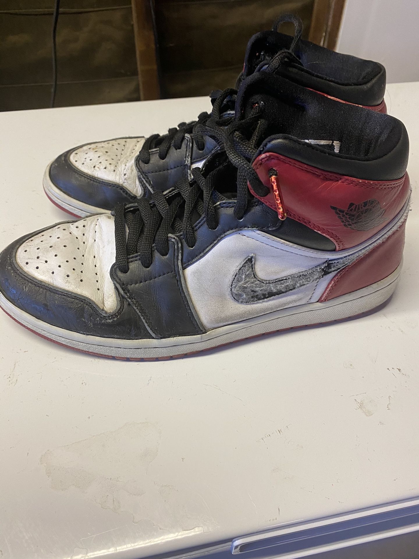 Worn jordan 1 bmp 9.5 50$