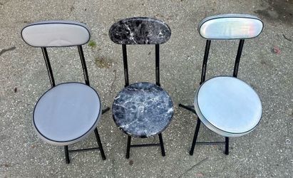Vanity Beauty Chairs - Foldable