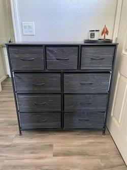 Black dresser