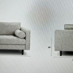 New Like Article sofa -$150 