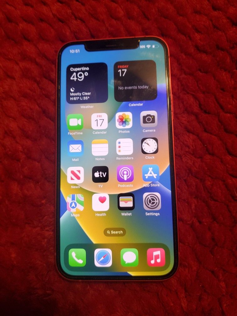 Cricket Wireless Apple Iphone 12 Red