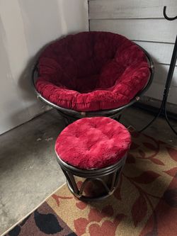 rattan papasan chair