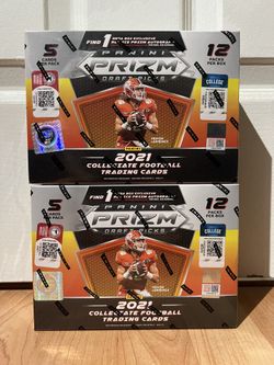 Brand New 2021 Panini Prizm Draft Picks Mega NFL Football