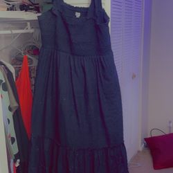 Blue Sequin Dress
