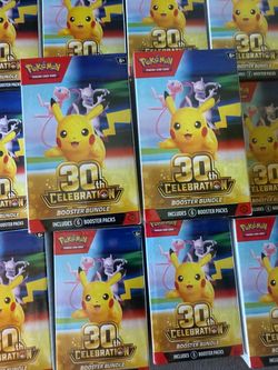 Pokemon 30th Anniversary Booster Bundle