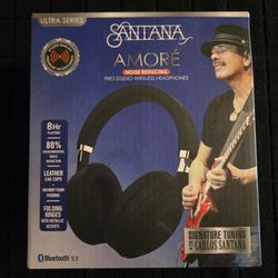 Santana Amore Noise Reducing Pro Studio Wireless Headphones.