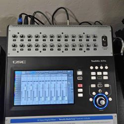QSC TouchMix-30 Pro 32-Channel Compact Digital Mixer with Touchscreen