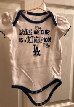 Los Angeles Dodgers onesie