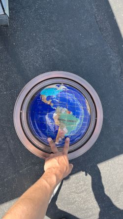 Earth globe model- Metal frame