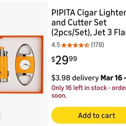 Cigar Cutter And Lighter