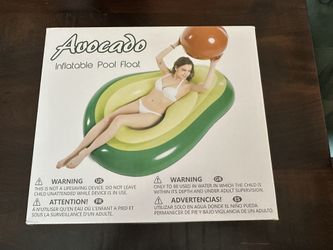 Avocado pool float